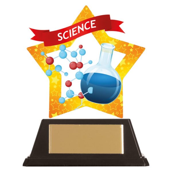 Mini-Star Science Acrylic Plaque 100mm