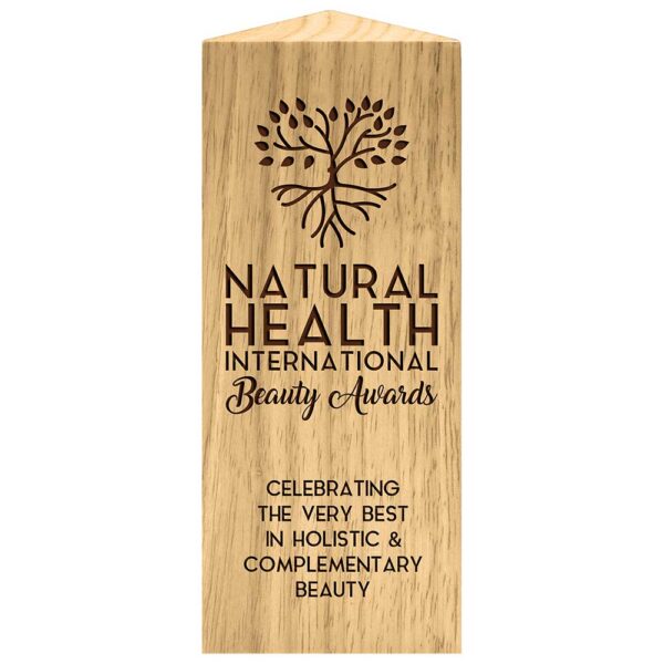 Bamboo Wooden Desk Plaque 200mm