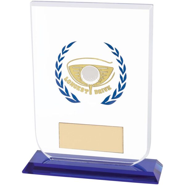 Gladiator Golf Longest Drive Award Glass 160mm