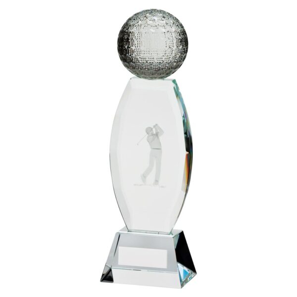 Infinity Golf Crystal Award 190mm