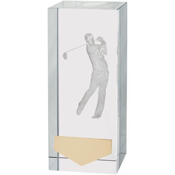 Inverness Golf Male Crystal Award 120mm