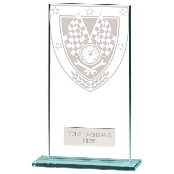 Millennium Motorsport Jade Glass Award 160mm