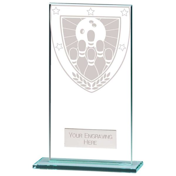 Millennium Ten Pin Bowling Jade Award 160mm