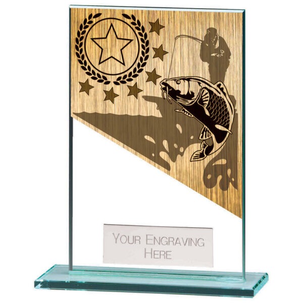 Mustang Fishing Jade Glass Award 125mm