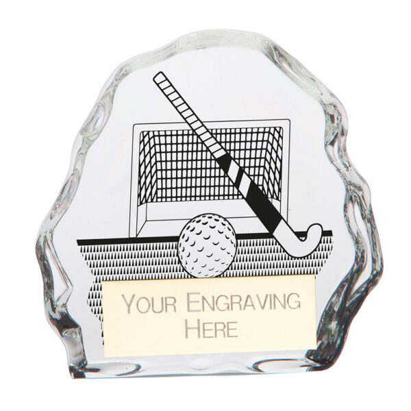 Mystique Hockey Glass Award 90mm