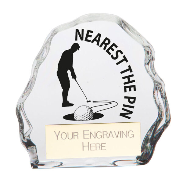 Mystique Nearest The Pin Glass Award 90mm