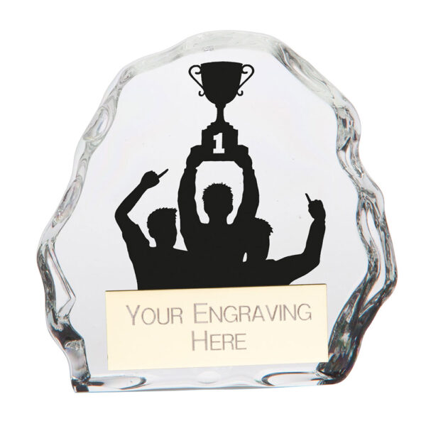 Mystique Achievement Glass Award 90mm