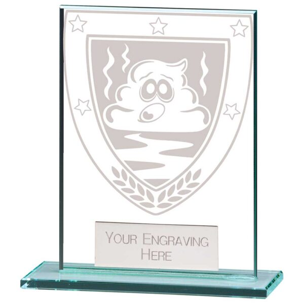 Millennium Poo Jade Glass Award 110mm