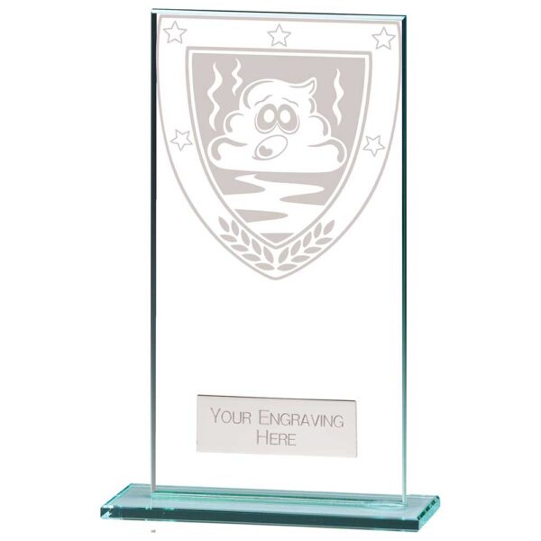 Millennium Poo Jade Glass Award 160mm