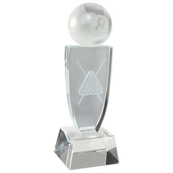 Reflex Pool Crystal Award 180mm