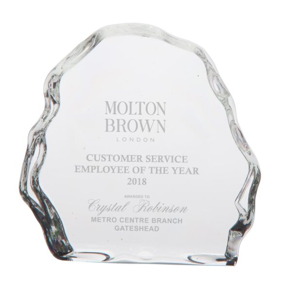 Sub Zero Glass Award 90mm