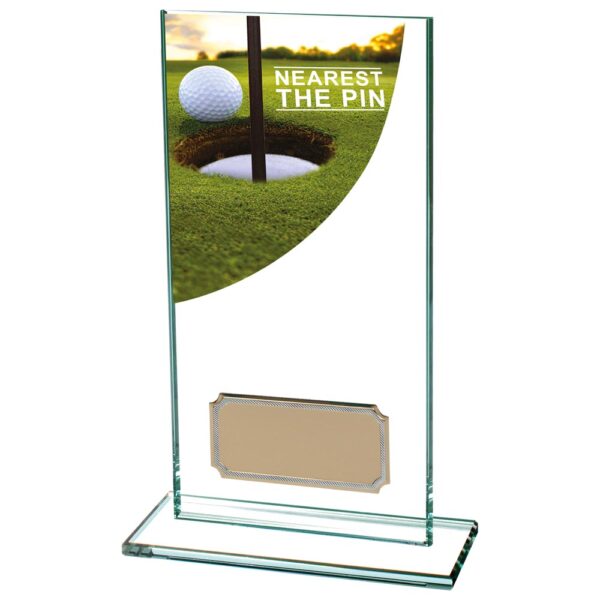 Nearest Pin Colour-Curve Jade Glass 160mm
