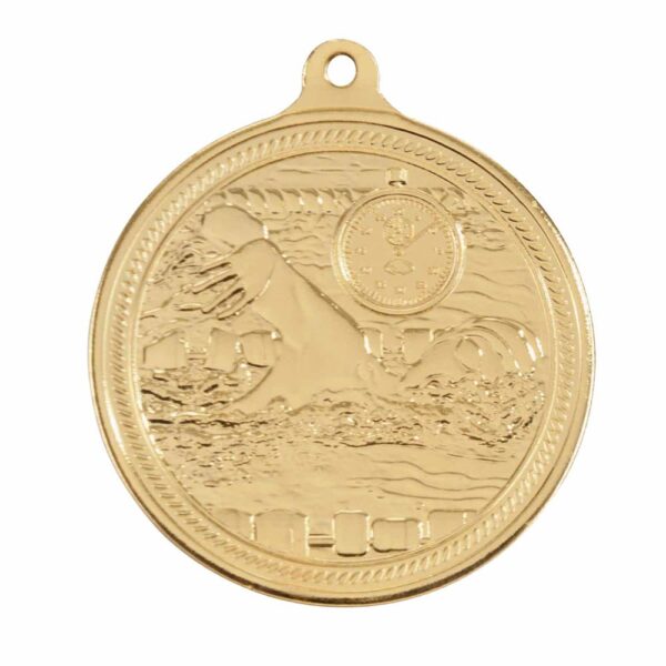 Endurance Swimming Medal Gold 50mm