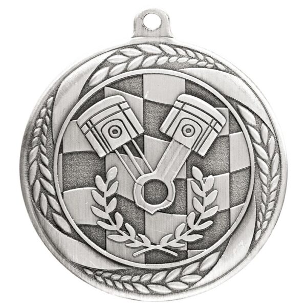 Typhoon Motorsport Medal Silver 55mm