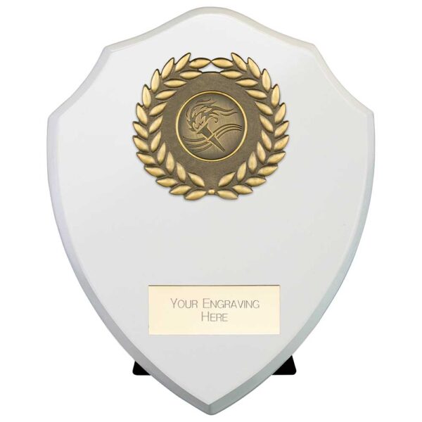 Reward Wreath Shield Arctic White 150mm