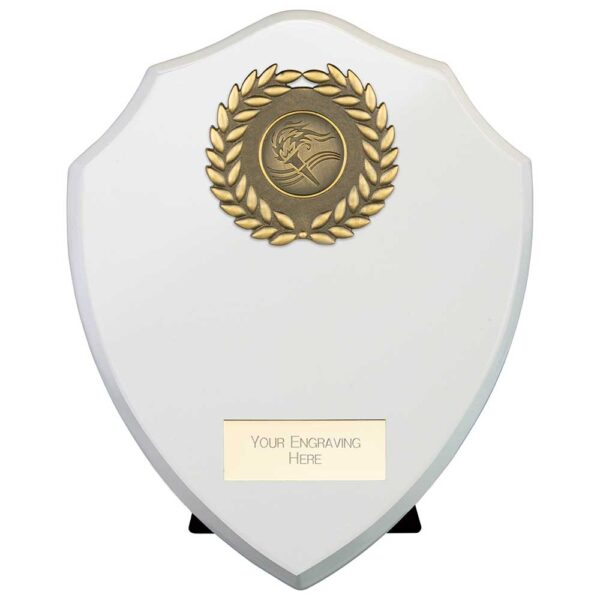 Reward Wreath Shield Arctic White 175mm