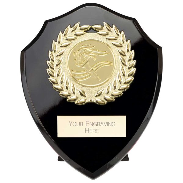 Reward Wreath Shield Epic Black 100mm