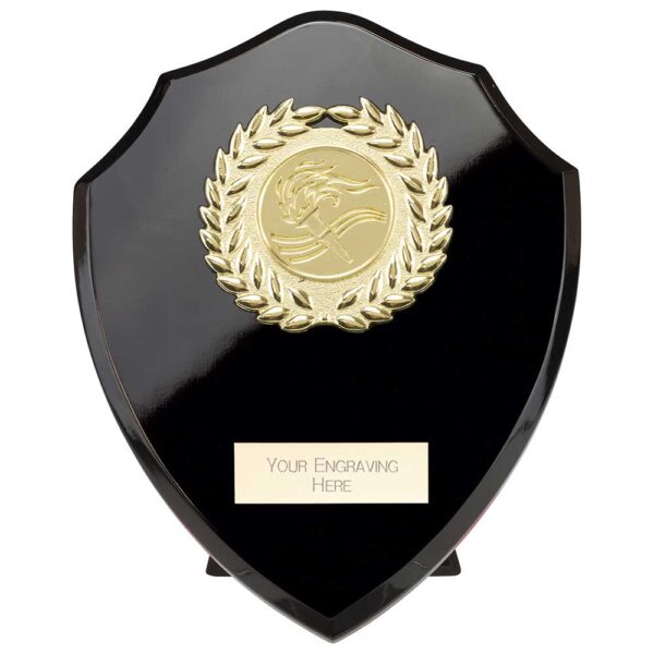 Reward Wreath Shield Epic Black 125mm