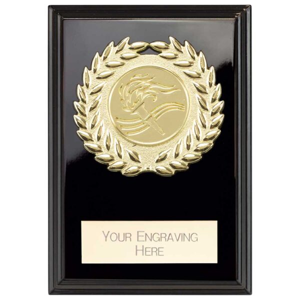 Reward Wreath Plaque Epic Black 80x60mm