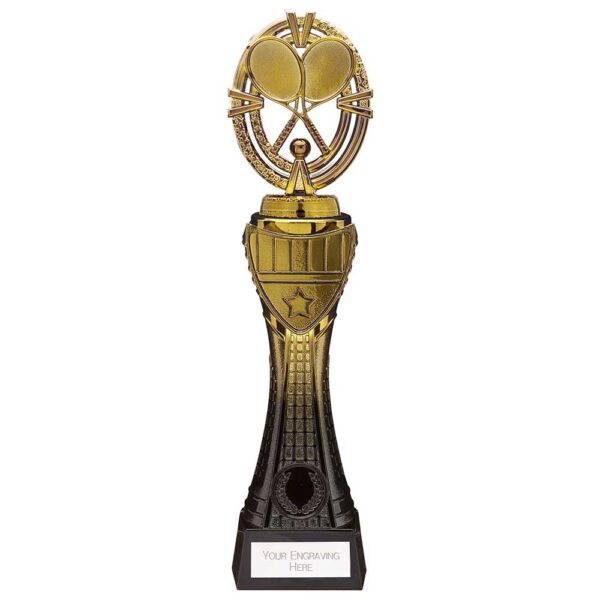 Maverick Heavyweight Tennis Award Black & Gold 290mm