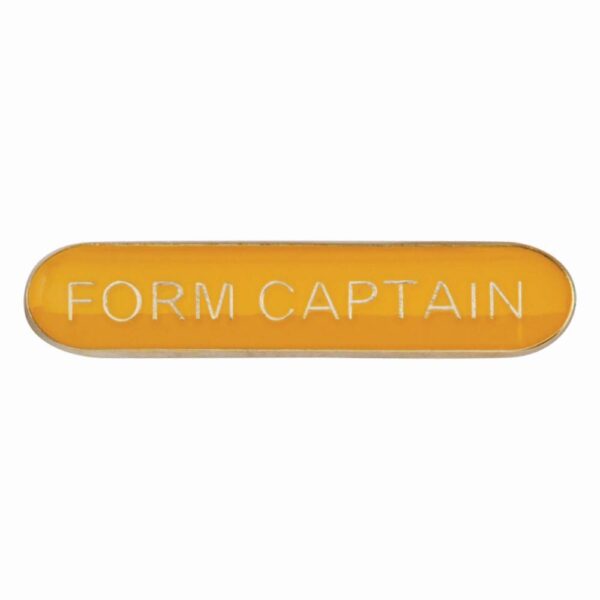 Scholar Bar Badge Form Captain Yellow 40mm
