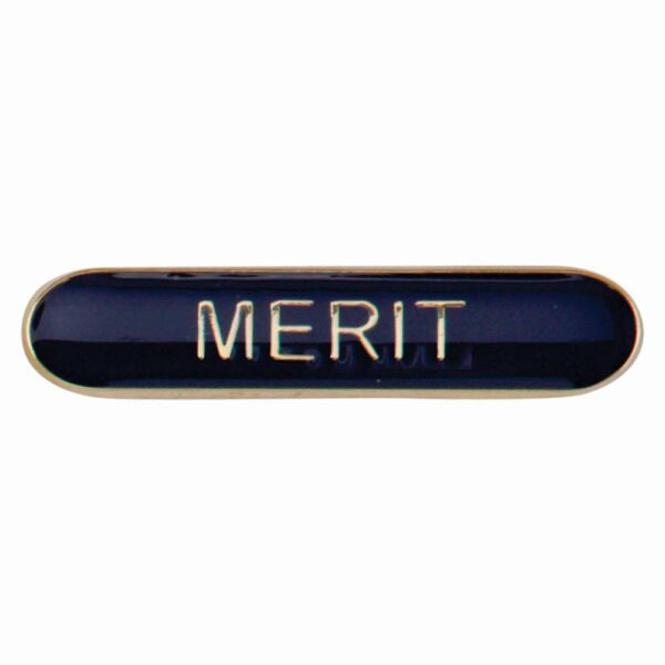 Scholar Bar Badge Merit Blue 40mm