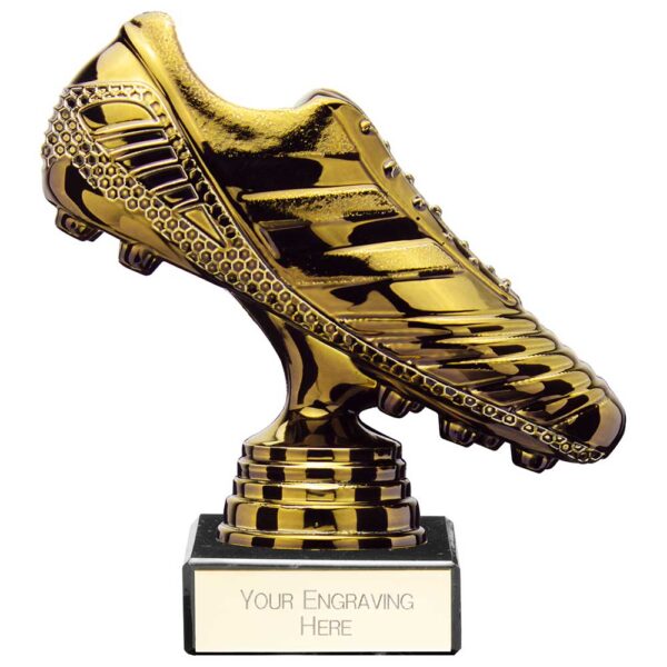 Fusion Viper Legend Football Boot Black & Gold 130mm