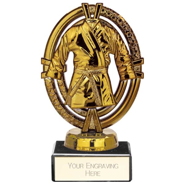 Maverick Legend Martial Arts Award Fusion Gold 125mm