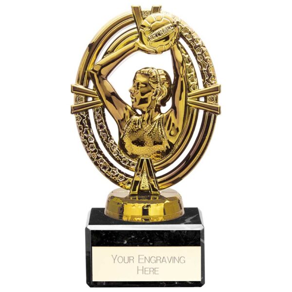 Maverick Legend Netball Award Fusion Gold 135mm