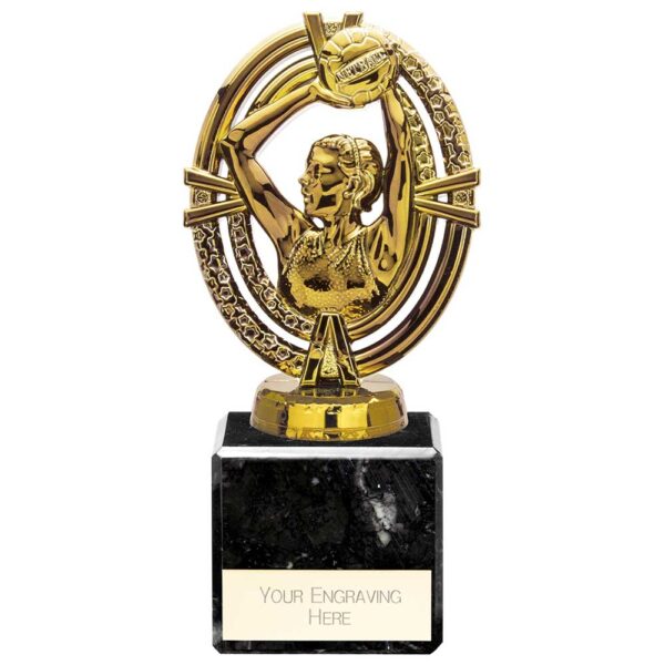 Maverick Legend Netball Award Fusion Gold 150mm