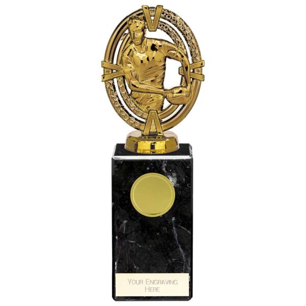 Maverick Legend Rugby Award Fusion Gold 200mm