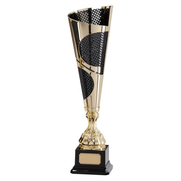 Quest Laser Cut Gold & Black Cup 385mm