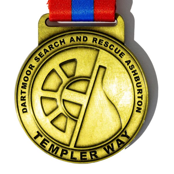 300 50mm x 3mm Non Enamel Antique Gold Custom Medals - Image 2