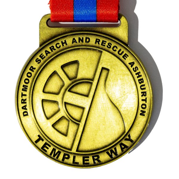 1000 60mm x 3mm Non Enamel Antique Gold Custom Medals - Image 2