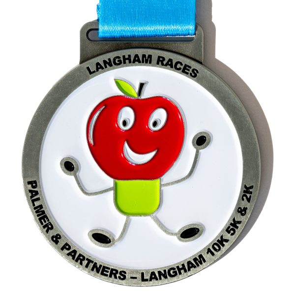 100 60mm x 3mm Custom Running Events Medals Full Colour Enamel - Image 8