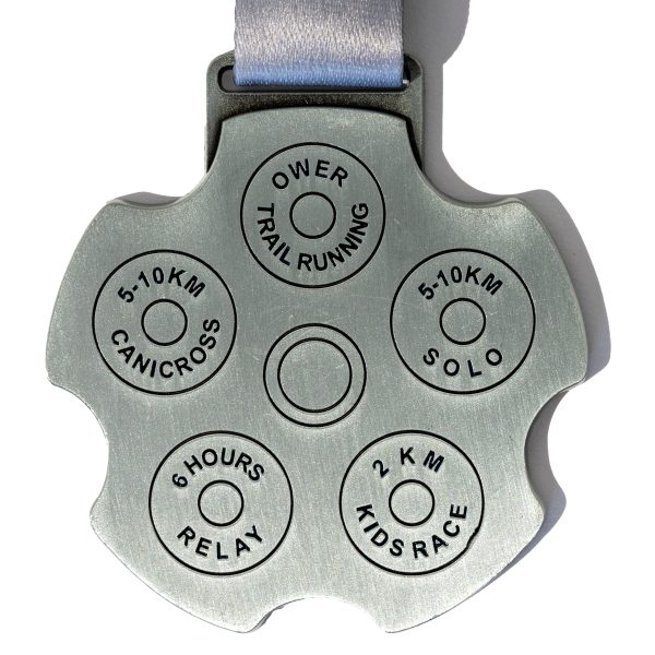 500 90mm x 3mm Non Enamel Custom Medals