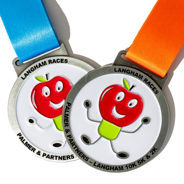 100 60mm x 3mm Custom Running Events Medals Full Colour Enamel - Image 6