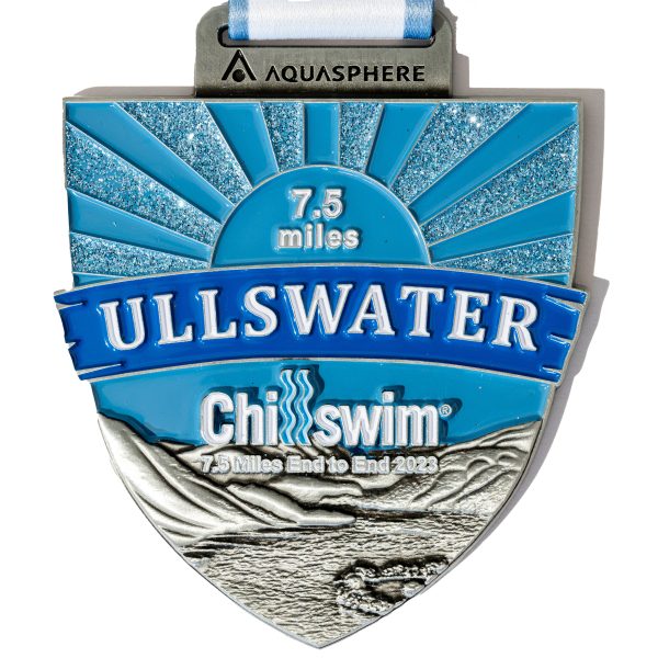 200 50mm x 3mm Custom Swimming Medals Full Colour Enamel
