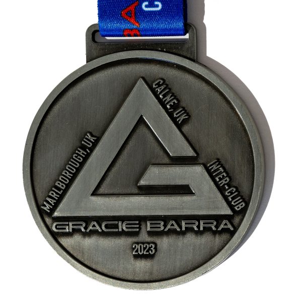 500 90mm x 3mm Non Enamel Custom Medals - Image 2