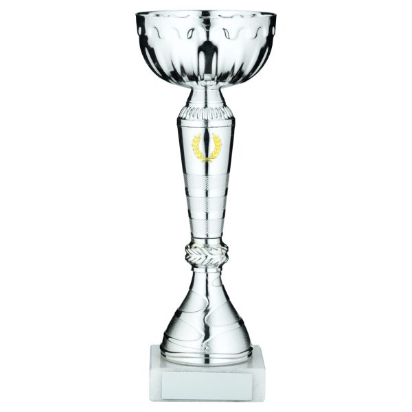 JADE GLASS POINTED PLAQUE WITH HALF GAELIC FOOTBALL AND PLATE - 8.5in
