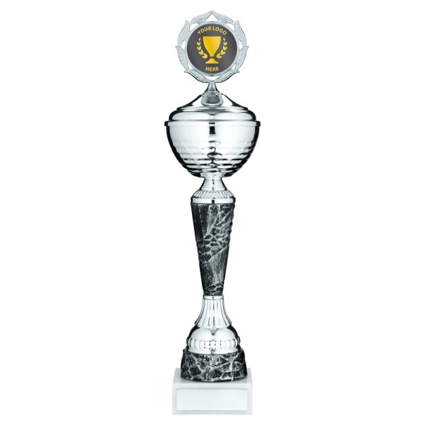 BRZ/PEW/GOLD BADMINTON STAR LINE SERIES WITH PLATE - 5in